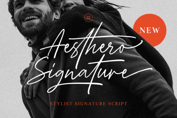 Aesthero: The Signature Script Font for Your Brand