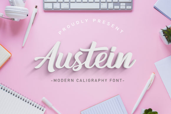 Austein: A Versatile Script Font for Modern Web Design