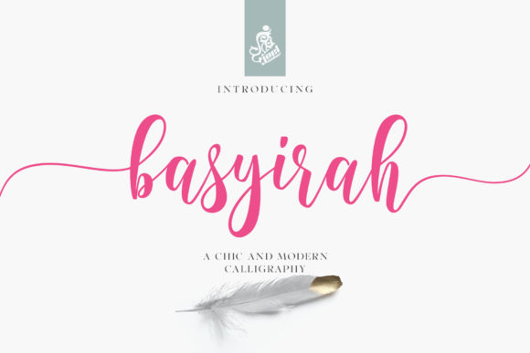 Basyirah: A Joyful Handwritten Font for Makers