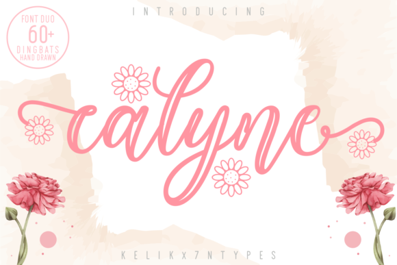 Calyne: A Delicate Handwritten Font for Elegant Branding