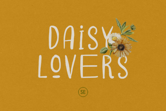 Daisy Lovers: A Sweet Handwritten Font for Web Design