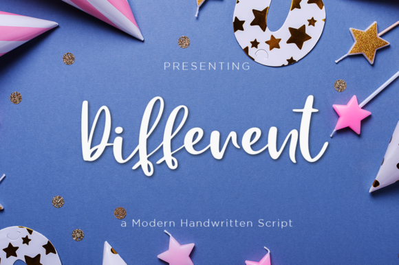 Different: The Perfect Handwritten Font for Crafters