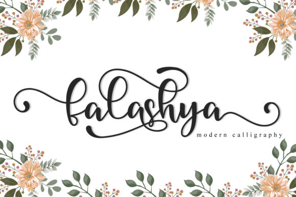 Falashya: A Charming Script Font for Editorial Design
