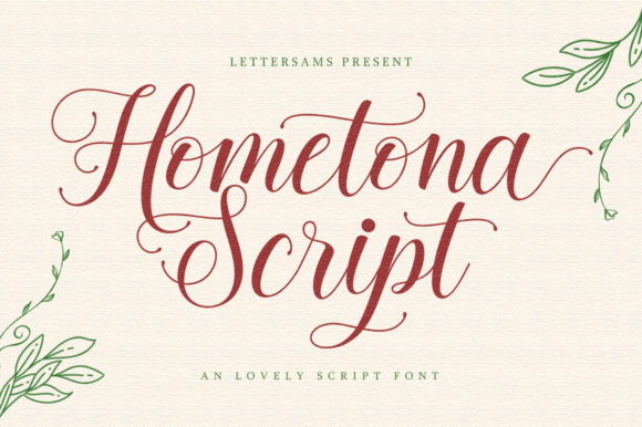 Hometona: A Versatile Handwritten Font for Editorial Design