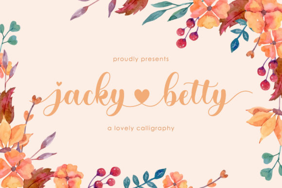 Jacky Betty: The Elegant Script Font for Marketers