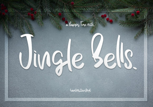 Jingle Bells: A Handwritten Font for Editorial Design