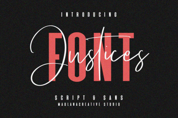 Justices: A Bold Font for Your Brand Identity