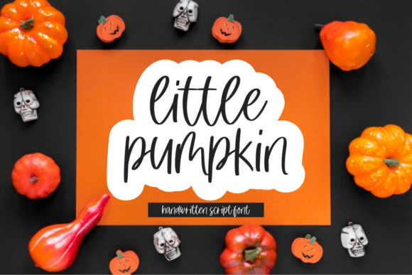 Little Pumpkin: A Handwritten Font for Your Brand