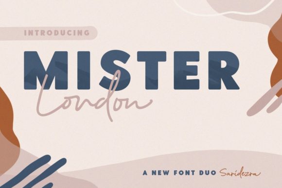 Mister London: A Versatile Duo Font for Web Design