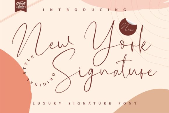 New York Signature: A Premium Script Font for Branding