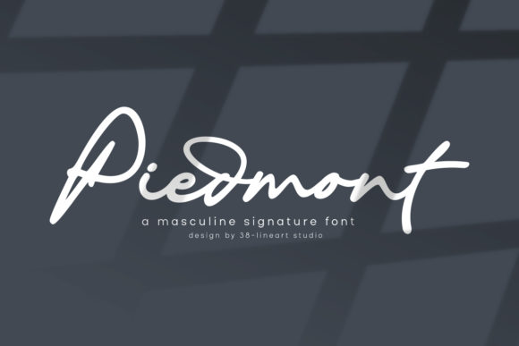Piedmont: A Handwritten Font for Makers