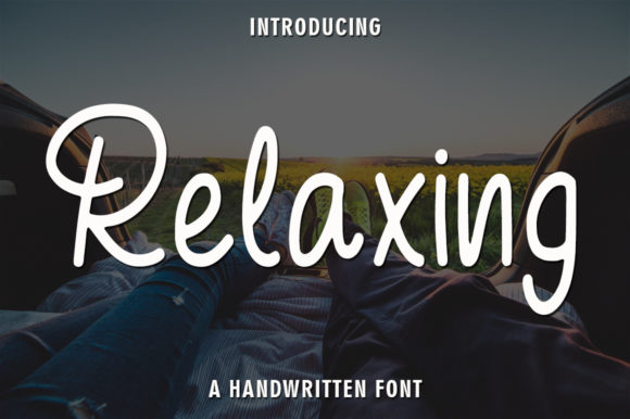 Relaxing: A Handwritten Font for Modern Web Design