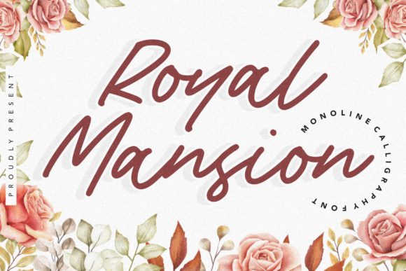Royal Mansion: A Timeless Script Font for Editorial Design