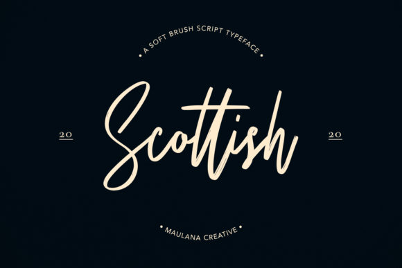 Scottish: A Handwritten Font for Engaging Brand Content