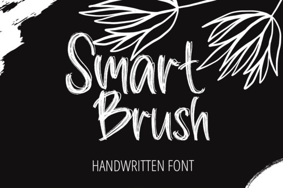 Smart Brush: A Handwritten Font for Editorial Design