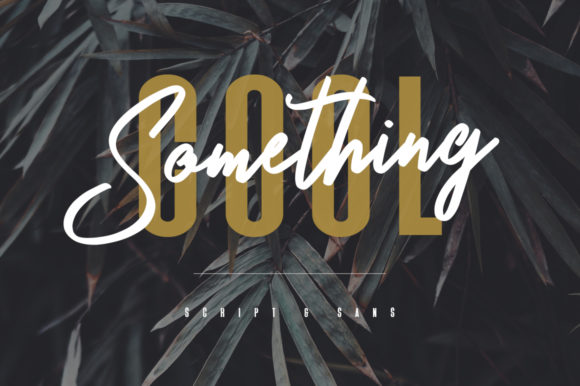 Something Cool: A Versatile Duo Font for Web Design
