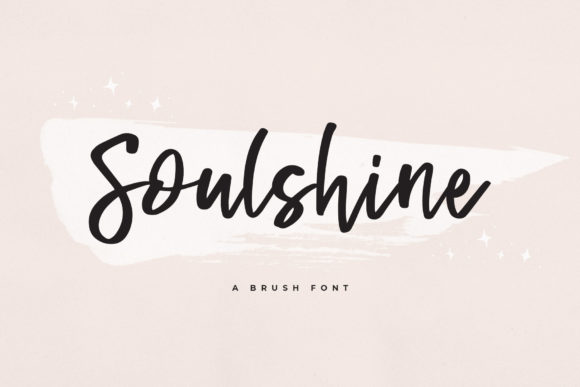 Soulshine: A Sweet Handwritten Font for Crafters
