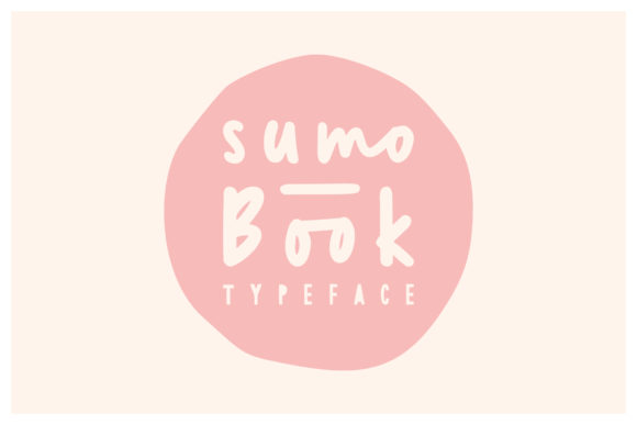 Sumo Book: A Cute Handwritten Font for Campaigns