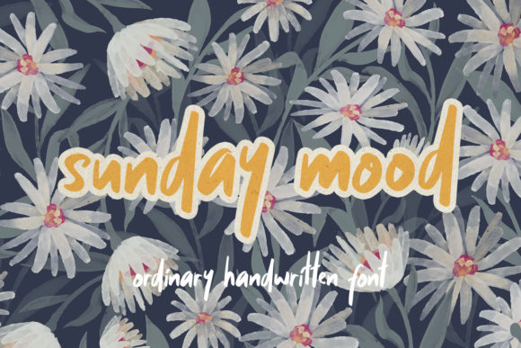 Sunday Mood: A Handwritten Font for Web Design
