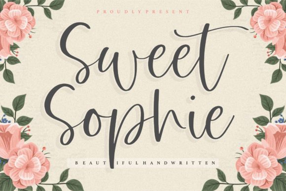 Sweet Sophie: A Timeless Handwritten Font for Editorial Design