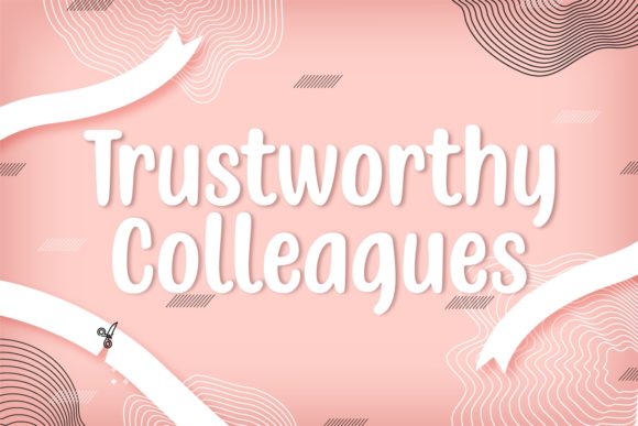 Trustworthy Colleagues: A Handwritten Font for Campaigns
