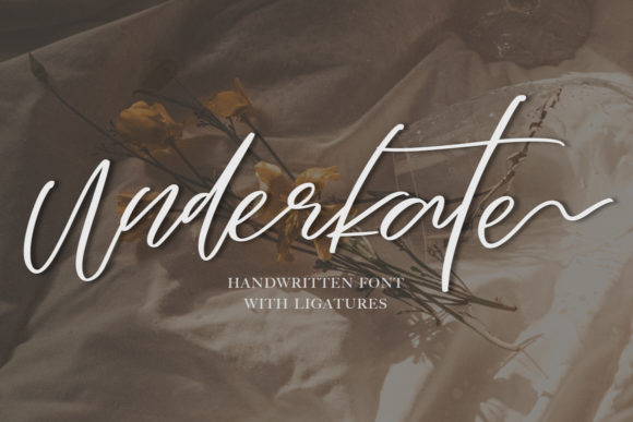 Underkate: A Handwritten Font for Your Brand