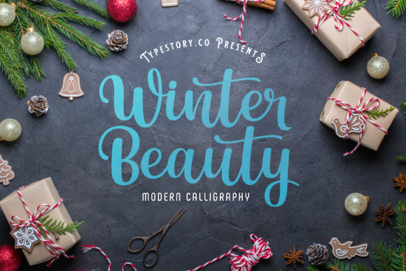 Winter Beauty: A Premium Script Font for Brand Identity