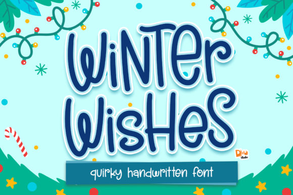Winter Wishes: A Handwritten Font for Small Brands