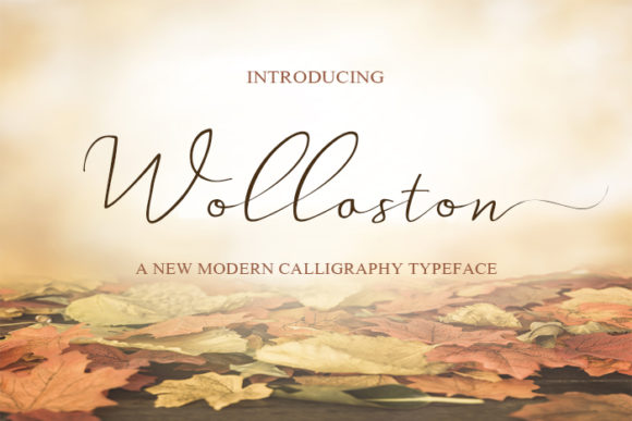 Wollaston: An Elegant Handwritten Font for Crafters